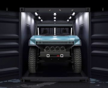 El 4x4 eléctrico con carrocería de tela avanza hacia la producción