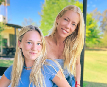 Nicole Neumann se reencontró con su hermana menor, Clara Bacher, en Buenos Aires
