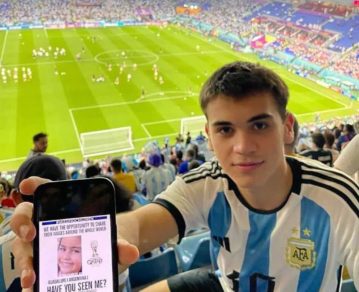 Búsqueda de Guadalupe Lucero: un joven compartió la imagen de la menor en pleno Mundial de Qatar