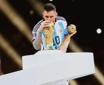 Lionel Messi ganó el Premio Olimpia de Oro por su desempeño en el Mundial