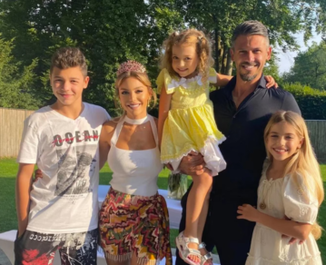 Evangelina Anderson y Martín Demichelis siguen buscando un colegio para sus hijos