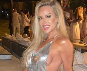 El osado look de Luciana Salazar para recibir el 2023