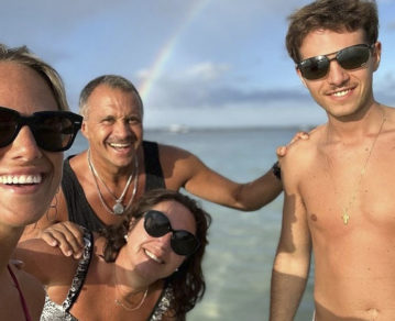 Las fotos de las divertidas vacaciones familiares de Sergio Lapegüe