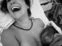 Agustina Cherri junto a Bono. Foto redes sociales. 