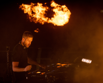 Calvin Harris estalló el Movistar Arena y presentó su nuevo tema en vivo