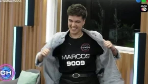 Gran Hermano: Holder, Martina y Mora volvieron a entrar a la casa para apoyar a los finalistas. Foto captura de pantalla