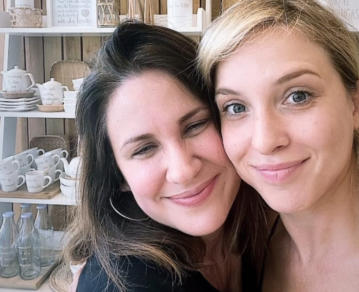 Nancy Dupláa y Carla Peterson disfrutaron de una divertida tarde de chicas