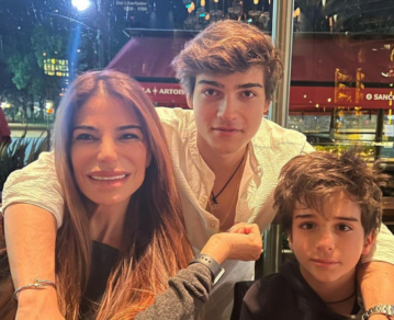 Zulemita Menem mostró la alegría de sus hijos por conocer a su ídolo