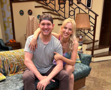 El emotivo reencuentro de Michael Bublé con Luisana Lopilato y sus hijos después de estar un mes de gira