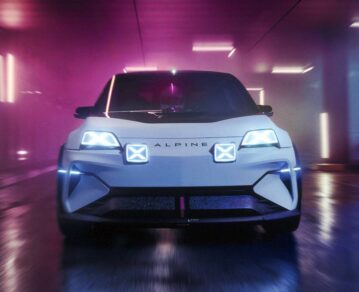 Alpine A290_β: un deportivo eléctrico inspirado en la competición