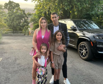 Ángel Di María le dedicó un emotivo mensaje a Jorgelina Cardoso, su esposa, y a sus hijas