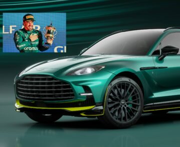 Un Aston Martin inspirado en los podios de Fernando Alonso en la Fórmula 1