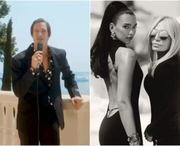 Desde Cannes, Iván de Pineda anunció el desfile de la nueva colección de Versace y Dua Lipa