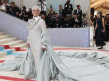 Glenn Close en la MET Gala 2023