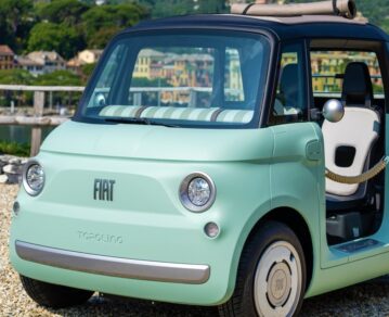 El legendario Fiat Topolino renace como un coche eléctrico