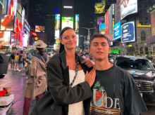 ORIANA SABATINI Y PAULO DYBALA EN NEW YORK