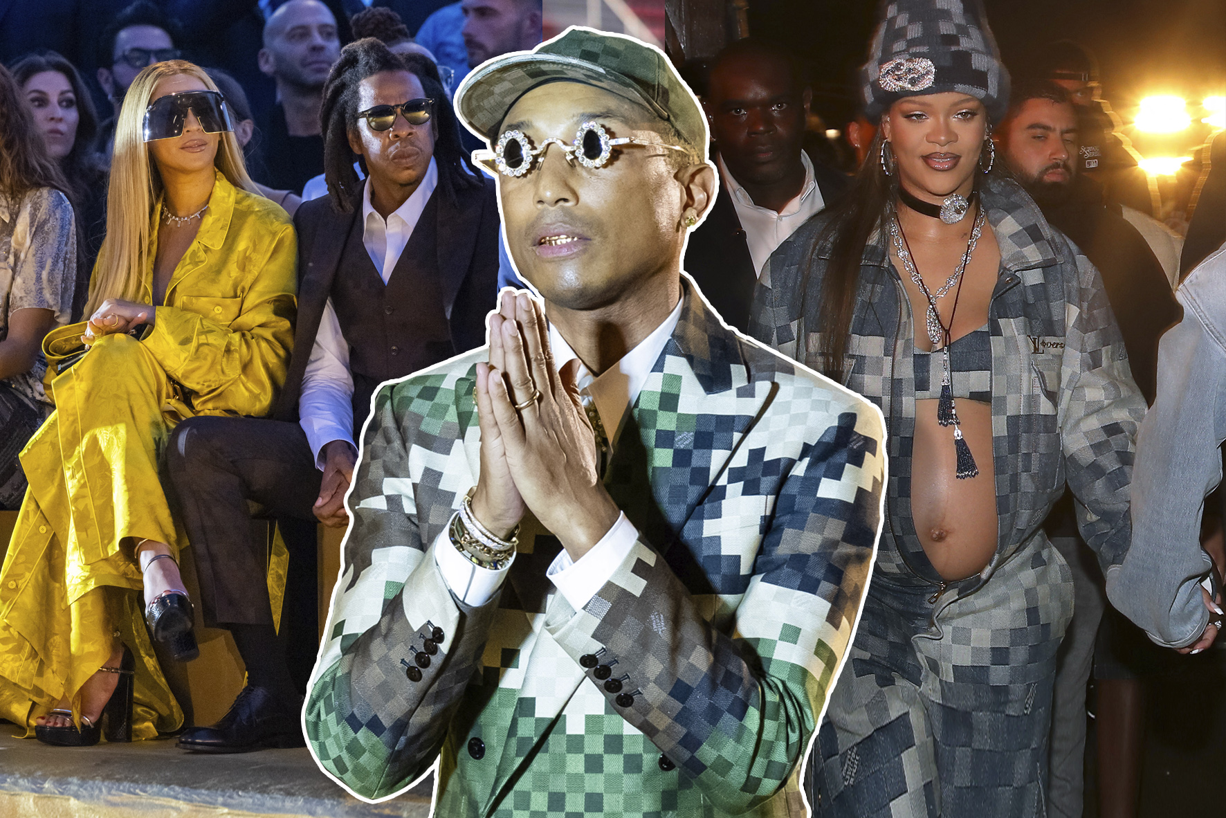 Las mejores fotos del debut de Pharrell Williams en Louis Vuitton