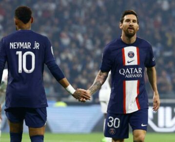 El emotivo intercambio entre Neymar y Messi por su despedida de Paris Saint Germain