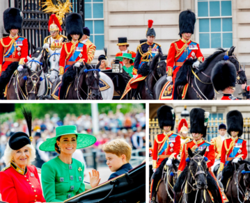 Carlos III celebró su primer Trooping The Colour como rey: las fotos de su debut