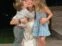 Una tierna foto de Marcela Kloosterboer junto a Juana y Otto. 