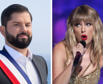 El presidente de Chile se declaró fan de Taylor Swift: el especial pedido que le hizo
