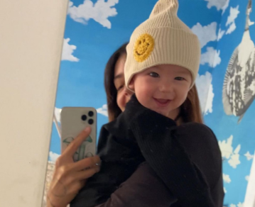 Calu Rivero compartió un tierno video de su hijo Tao, a cuatro meses de su nacimiento