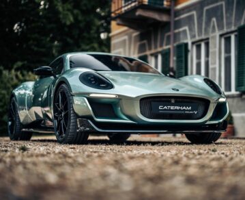 Caterham presenta su última creación: el Project V, un coupé eléctrico innovador