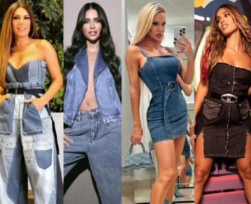 De Zaira Nara a Luciana Salazar, Julieta Poggio y Flor de la V: las famosas que marcan tendencia con sus looks total denim