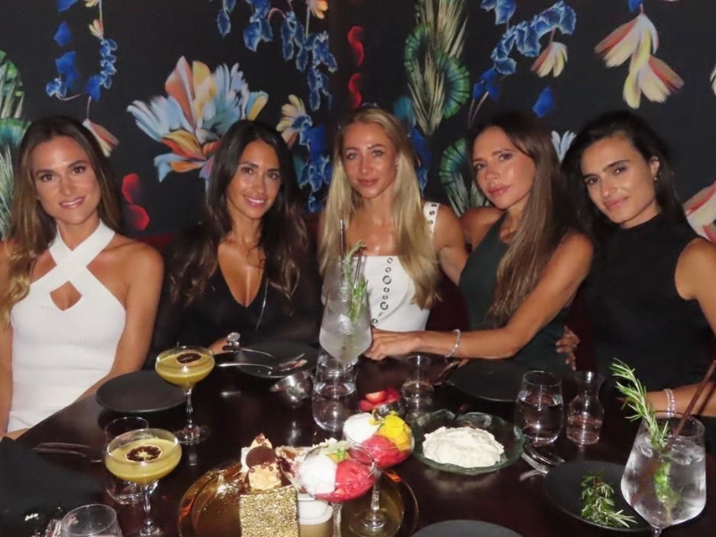 Así fue la "noche de chicas" de Antonela Roccuzzo y Victoria Beckham, nuevas mejores amigas – GENTE Online