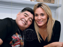 DIEGO MARADONA Y ROCÍO OLIVA