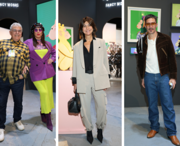 Con Moria Casán, Evangelina Bomparola y Emmanuel Horvilleur: así se presentó en arteBA la obra digital de Edgardo Giménez