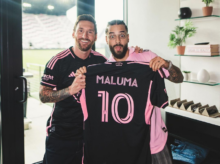 Maluma y Messi