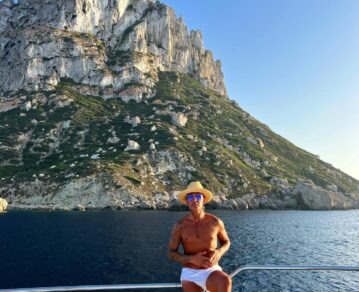 Así fueron las extravagantes vacaciones de Gaby Álvarez por Europa