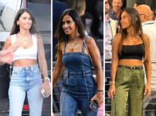 Antonela Roccuzzo: todos los looks que usó para ver los partidos del Inter Miami