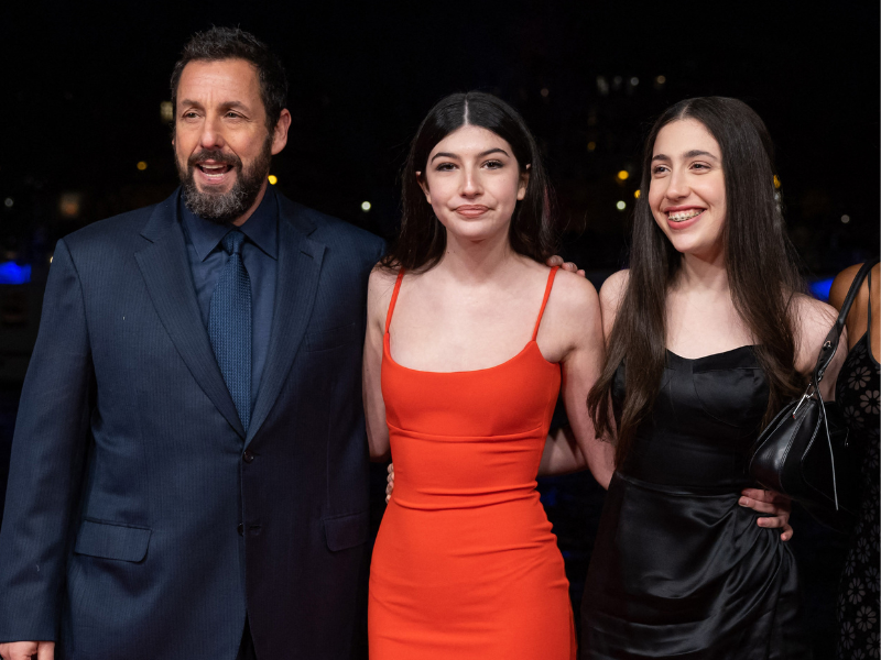 Adam Sandler’s Teenage Daughters Shine in New Family Comedy Film