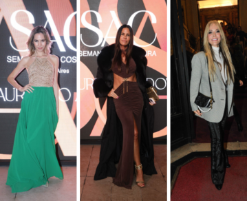De Elina Costantini a Carolina Baldini y Graciela Alfano, los looks de la gran noche de Laurencio Adot en la SAC