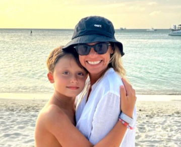 Mariana Fabbiani celebró el cumpleaños de su hijo Máximo con mucha emoción