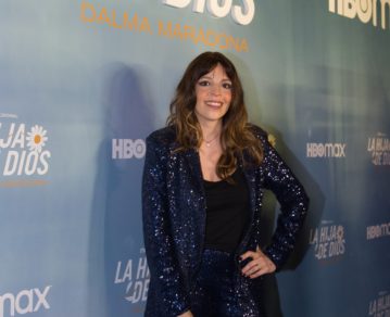 Las fotos de Dalma Maradona, Gianinna y Claudia Villafañe en la presentación de la serie "La hija de Dios"