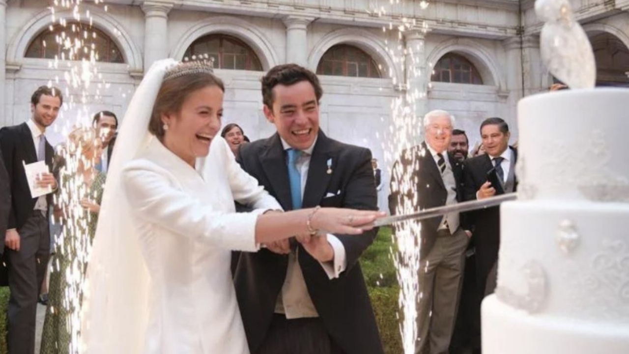 Las fotos de la romántica boda real de la Infanta María Francisca – GENTE  Online