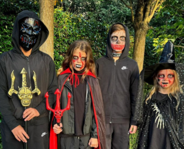 Así fueron los elaborados disfraces de Halloween que lucieron los hijos de Wanda Nara y Mauro Icardi
