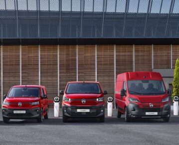 Citroën introduce su gama de vehículos comerciales en una nueva era