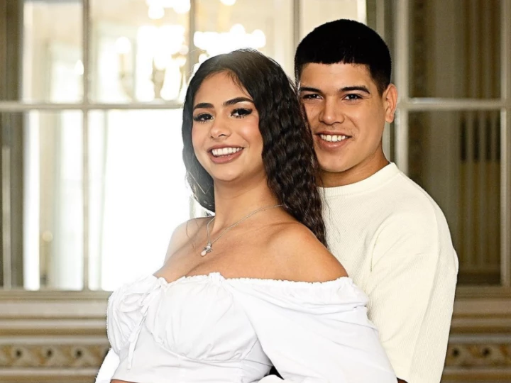 Daniela Celis y Thiago Medina