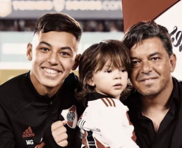 Así es la vida de Matías, el hijo de Marcelo Gallardo y Geraldine La Rosa, que sigue los pasos de su papá