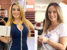 Fátima Florez y Malena Galmarini