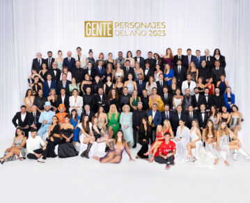 La foto de tapa de los Personajes del Año 2023 de la revista GENTE
