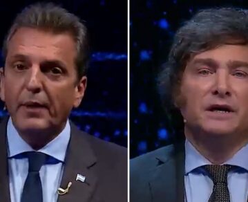 Debate presidencial: Javier Milei y Sergio Massa expusieron por qué quieren ser presidentes