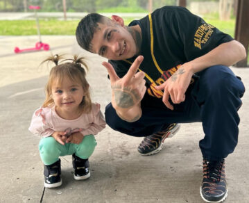 L-Gante estrenó casa: la tierna reacción de su hija al conocerla