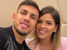 leandro paredes y camila galante