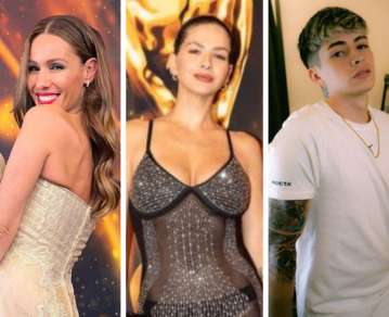 La China Suárez y Pampita se cruzaron en los Martín Fierro Latino 2023