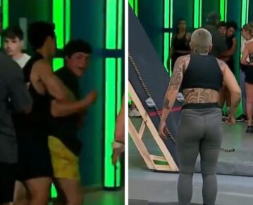 "Gran Hermano": El Paisa se salió de sus casillas y tuvo una violenta reacción tras recibir una cachetada de Furia